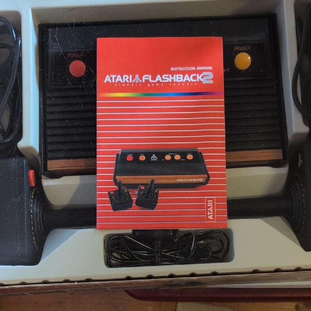 Atari Flashback 2 Retro Gaming Console - Black and Brown - Picture 3 of 6